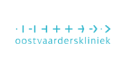 Het logo van FPC de Oostvaarderskliniek in blauw